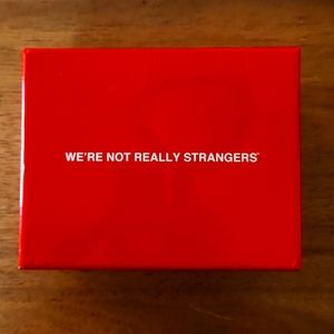 Game-we're not really strangers